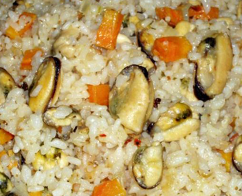 combien faire cuire le pilaf avec des moules