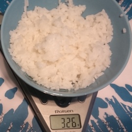 le riz est cuit