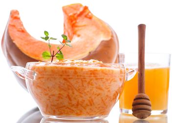 combien faire cuire la bouillie de riz et de citrouille