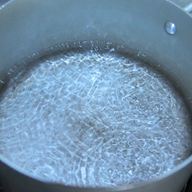 eau pour la cuisson du masha