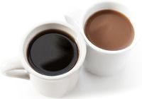 café, cacao, chocolat, gelée