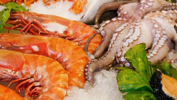vente de crevettes