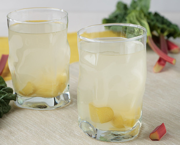 compote de rhubarbe