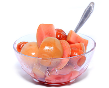 faire cuire des pommes marinées