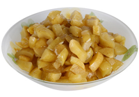 pommes bouillies